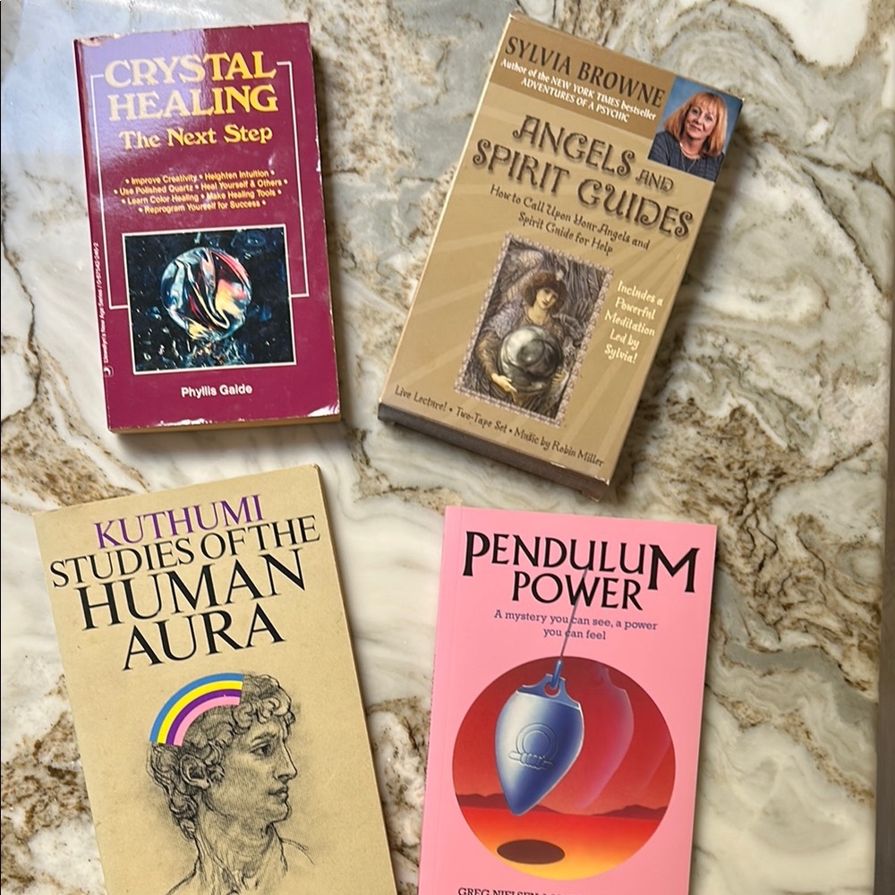 Crystals, pendulum, aura Book Collection